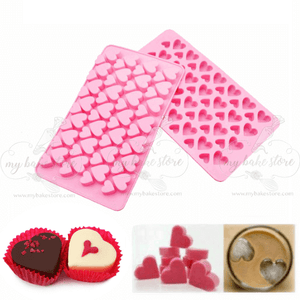 Mini Hearts Silicone Mold - For Chocolate/Jelly/Agar-Agar