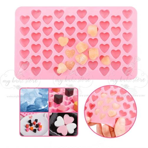 Heart Silicone Molds, 150 Mini Heart Shaped Chocolate Molds for Baking  Candy Gummy Jelly, Tiny Cute Lovely Chocolate Chip Mold for Making Pretty  Heart