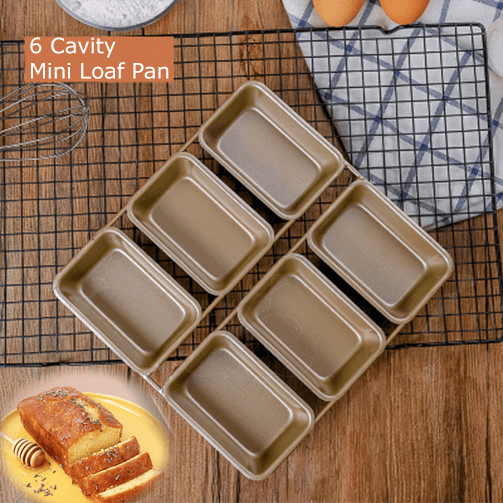 cavity Mini Poundcake Pan Loaf Pan