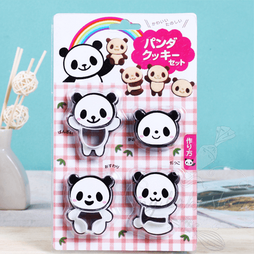 panda cookie cutters