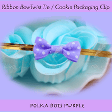 Cookie Packaging Bow tie Purple