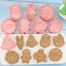 8 pcs Christmas Cookie cutters