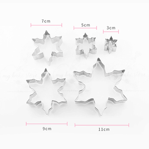 Christmas Cookie Cutters, Snowflakes cookie cutters