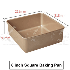 8" castella baking pan