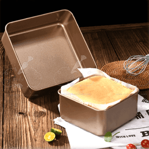 square baking pan different size