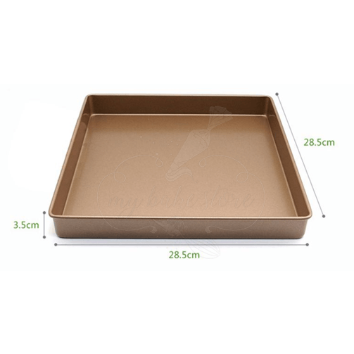 Alpine Cuisine Square Cake Pan 9-Inch - Nonstick Carbon Steel Pan. Easy  Release | eBay