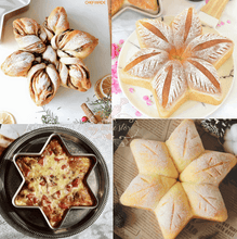 star shape non stick cake baking pan