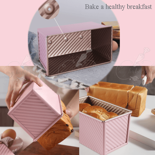 Bread tin with lid deals