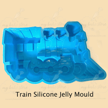 This Kids Train Silicone Jelly mould makes it more fun in your baking for all occasions.  Great for baking cake, jello, agar agar, chocolate pudding, and more.
