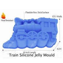 Train Silicone Jelly Agar Agar Mold